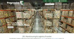 Desktop Screenshot of progressivelogistics.com